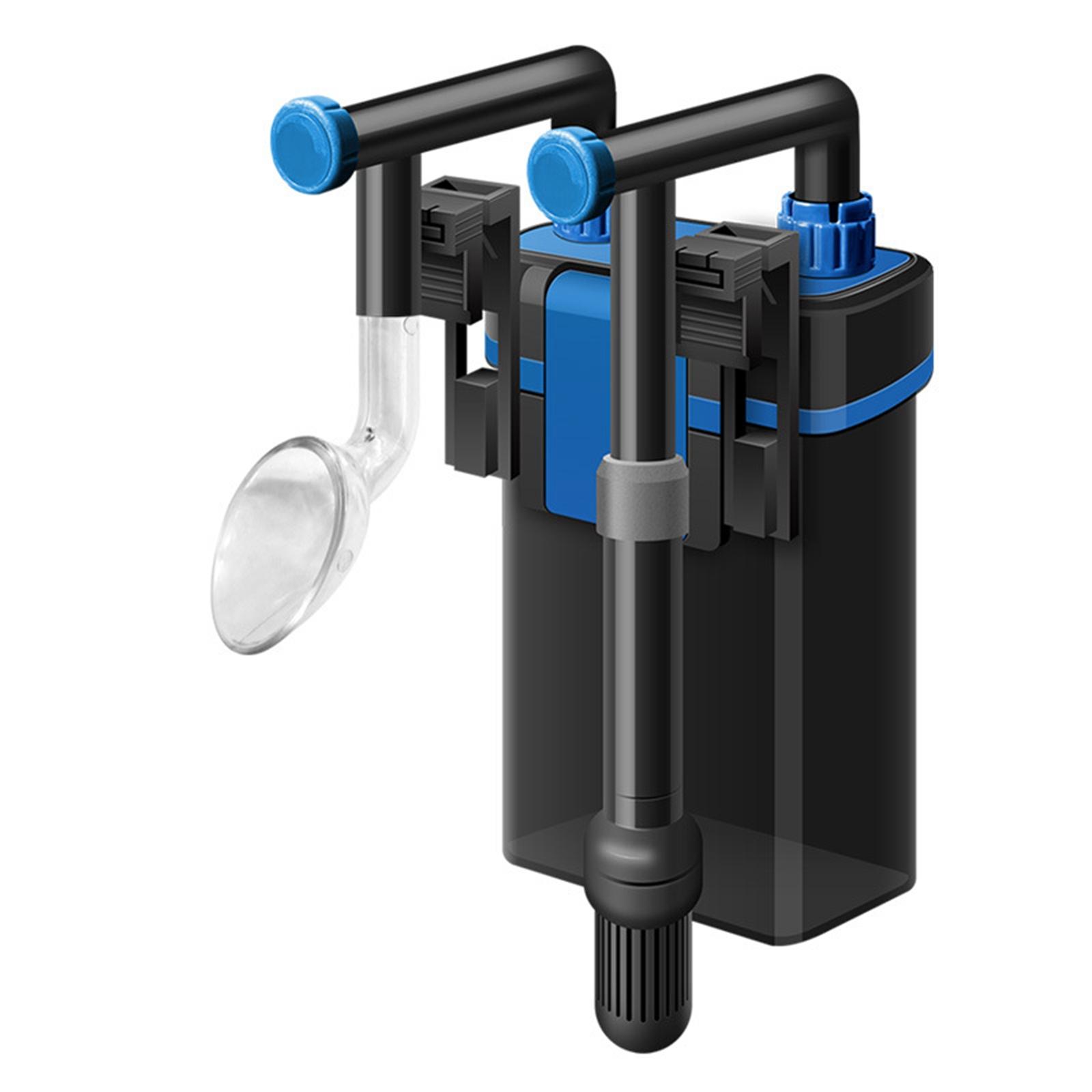 Aquarium Planted Tank Filter - 水族館ユリパイプ水出口透明ユリパイプ流出フィルターバケツ耐久性のある水族館植え水槽アクセサリー