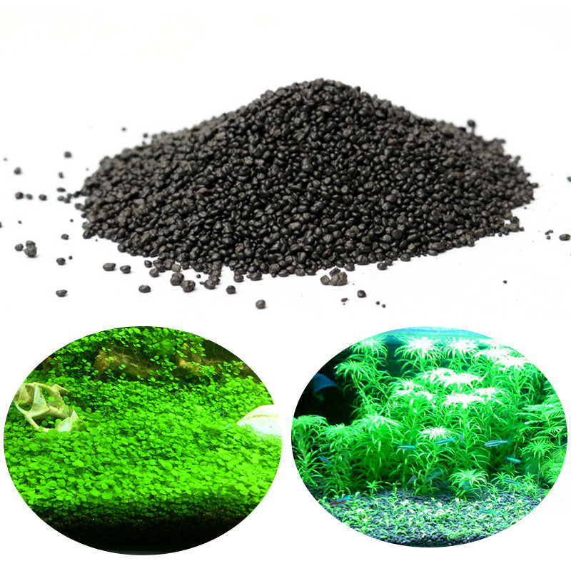 Aquarium Plant Nutrients - 水族館の水草泥植物の種子土壌水槽底砂栄養土壌黒泥水草水槽底土壌肥料