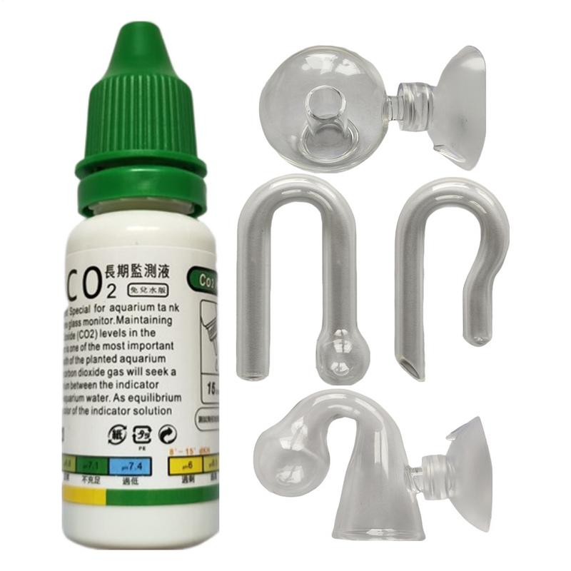 Aquarium Plant Nutrients - 水族館 CO2 インジケーターソリューション 15 ミリリットル水槽長期モニター CO2