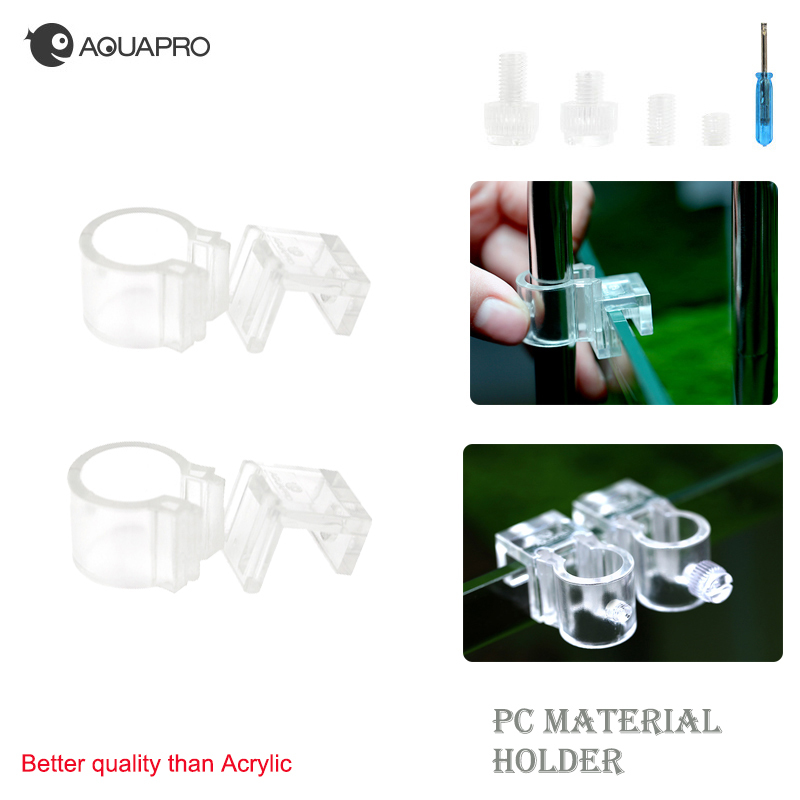 Aquarium Planted Tank Filter - 回転およびスキッドパイプブラケット,磁気クランプフィルター,インフォーマルコンセントクリップ,水槽フィルター,淡水プラントアクセサリー