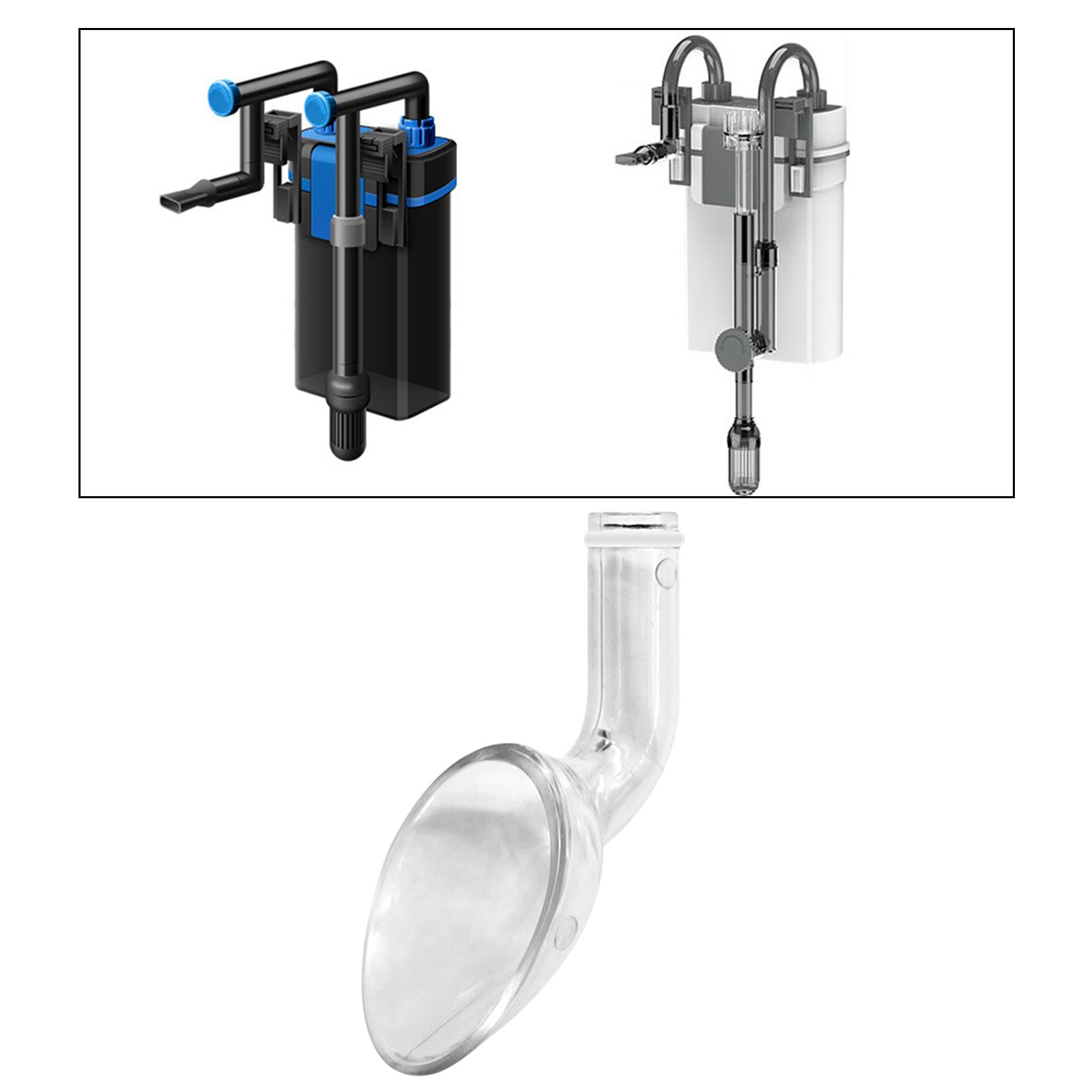 水族館ユリパイプ水出口透明ユリパイプ流出フィルターバケツ耐久 - Aquarium Planted Tank Filter のレビューと価格