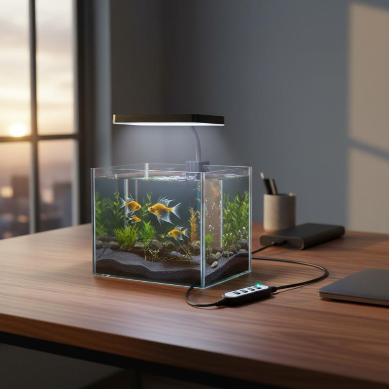 LED防水水槽ライト 360度調整可能角度 タイマー付きサイ - Aquarium Planted のレビューと価格