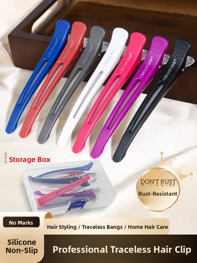 ヘアスタイリングダックビルクリッププロフェッショナルヘアサロ - Trimming Scissor Set のレビューと価格