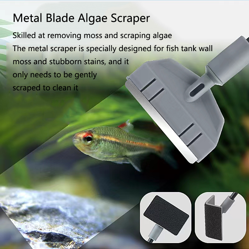 水族館の水槽クリーニングツールキット藻類タンククリーナーセッ - Planted Aquarium Maintenance Kit のレビューと価格