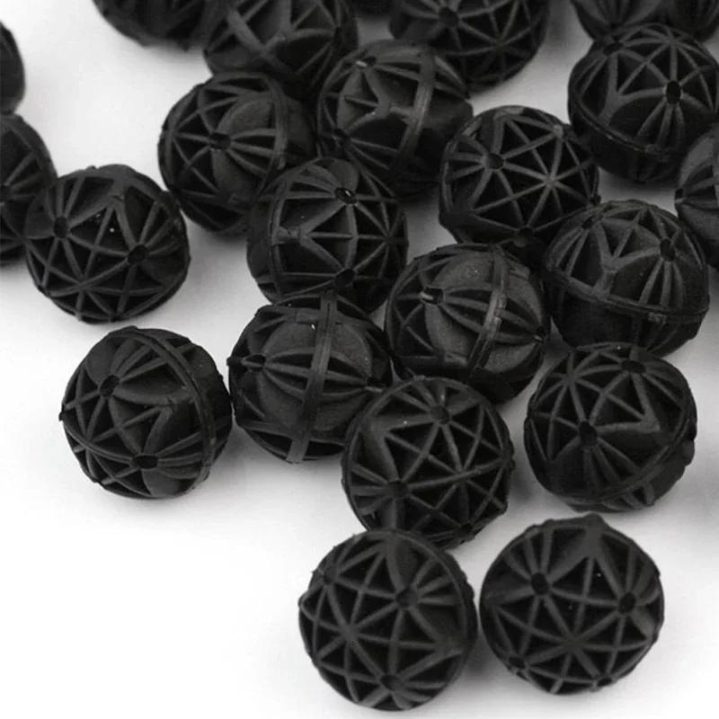 50個入り 16mm アクアリウム用バイオフィルターボール  - Aquarium Planted Tank Filter のレビューと価格