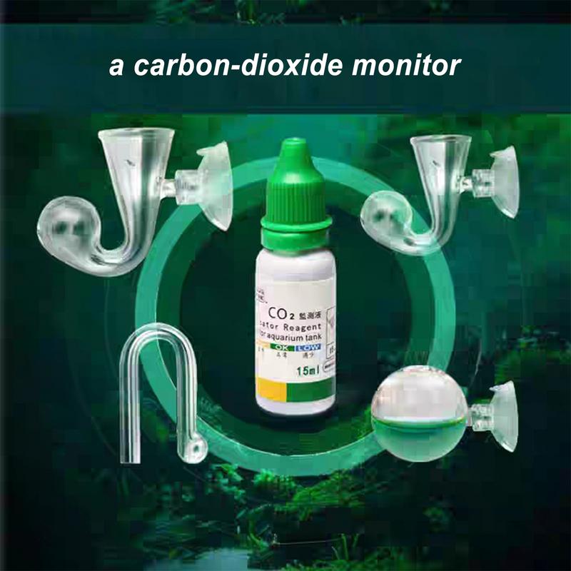水族館 CO2 インジケーターソリューション 15 ミリリッ - Aquarium Plant Nutrients のレビューと価格