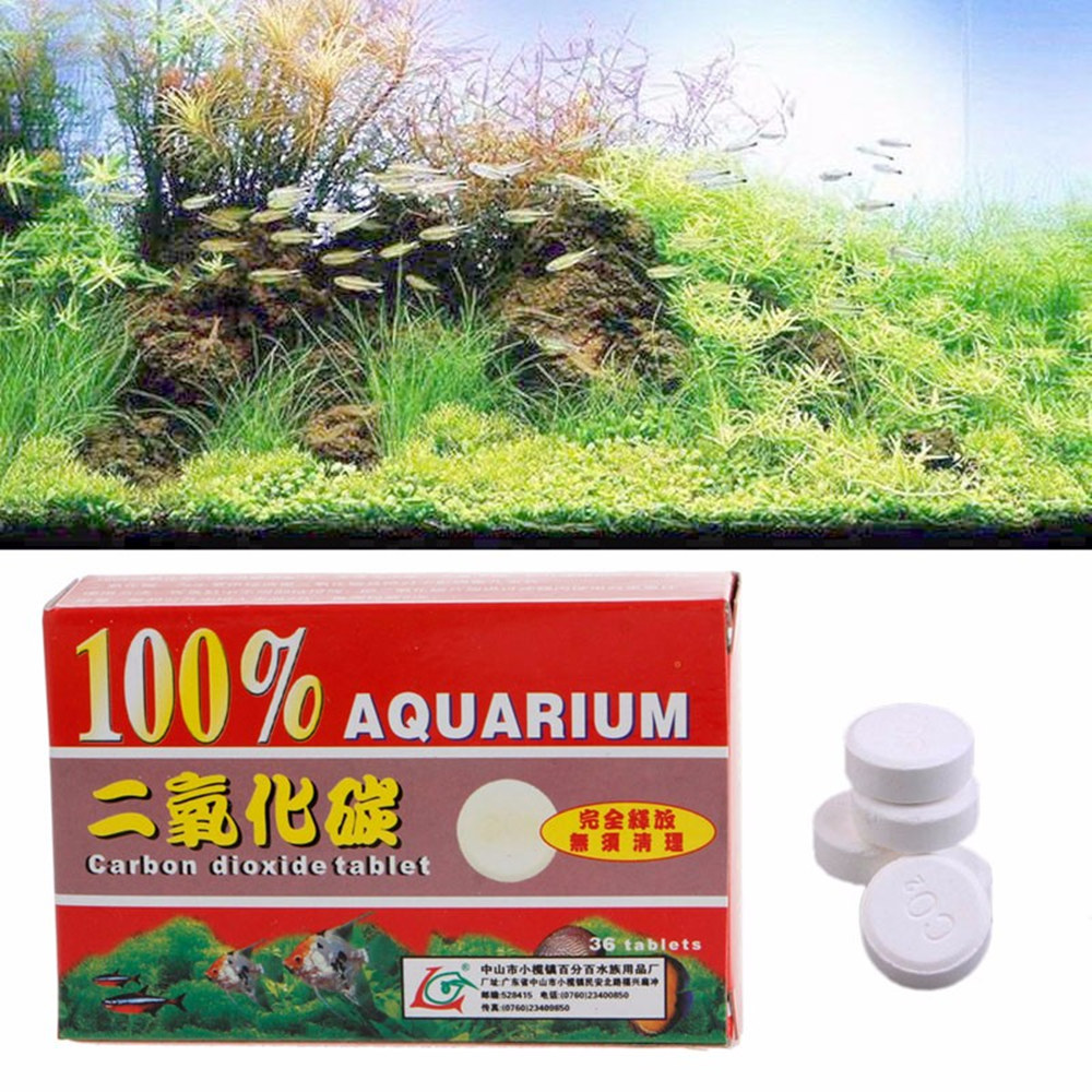 36 個 CO2 錠二酸化炭素補充ディフューザー水槽水族館記 - Aquarium Plant Nutrients のレビューと価格