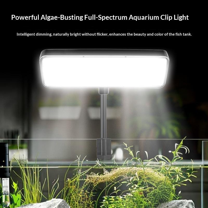 【HG】LED防水水槽ライト 360度調整可能角度 タイマー - Aquarium Planted のレビューと価格