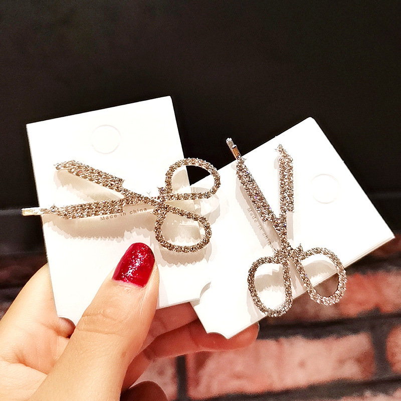 女性と女の子のためのラインストーンはさみ,ラインストーン付き - Trimming Scissor Set のレビューと価格