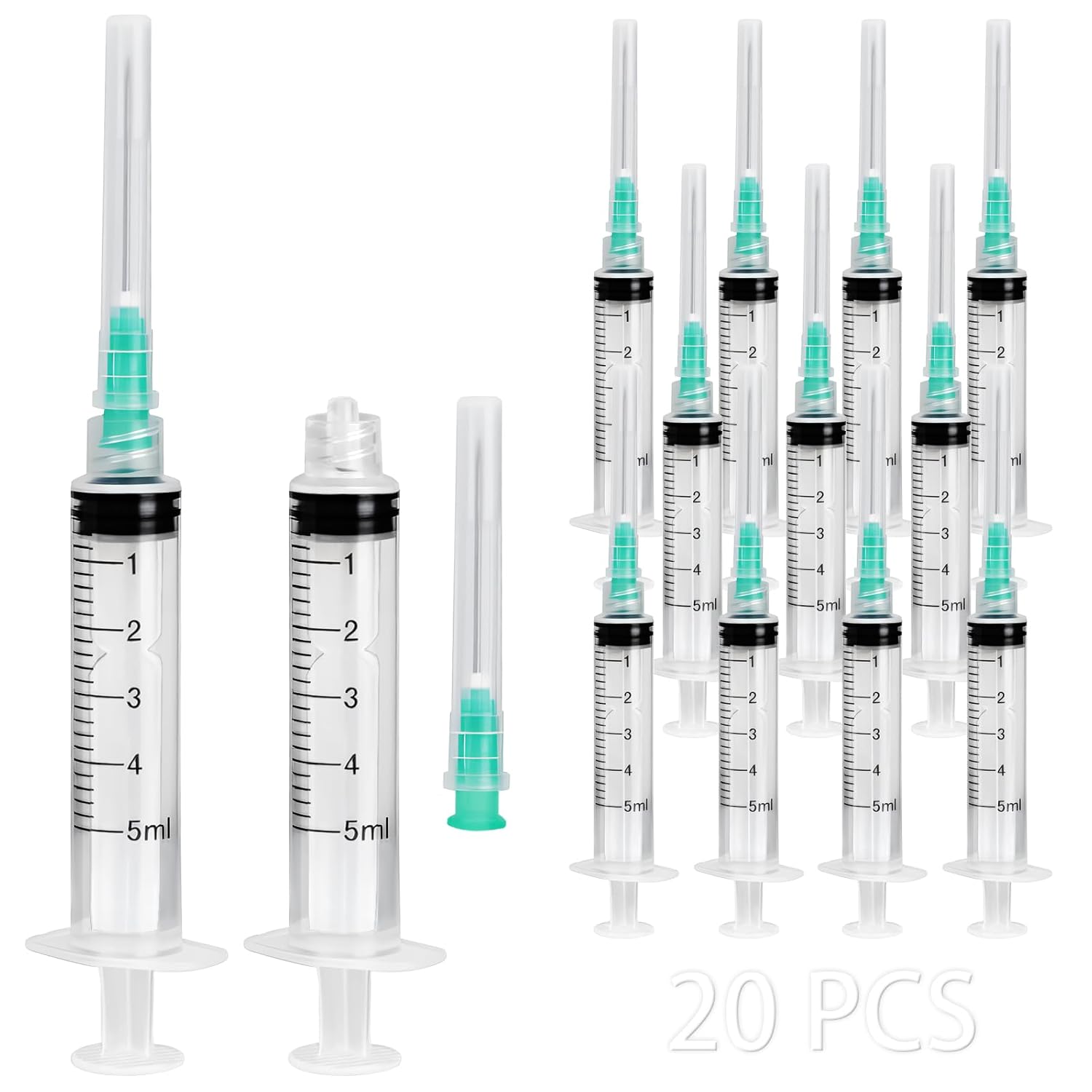 5ml ルアーロックシリンジ、ペットや家畜に適しています、工 - Aquarium Planted のレビューと価格