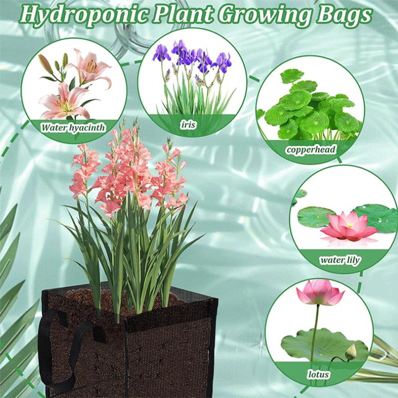 4 個ブラックメッシュ池植栽バスケット正方形ラウンド PVC - Aquarium Planted のレビューと価格