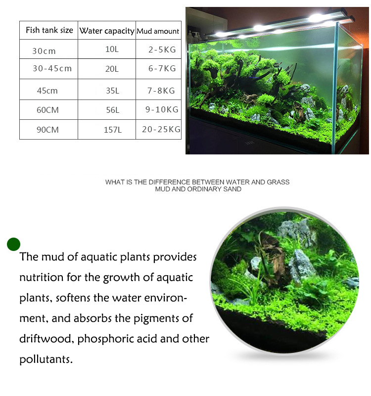 水族館植物の種子,水槽の素材,砂,土壌肥料,魚の手入れ,淡水 - Aquarium For Planted Tank のレビューと価格