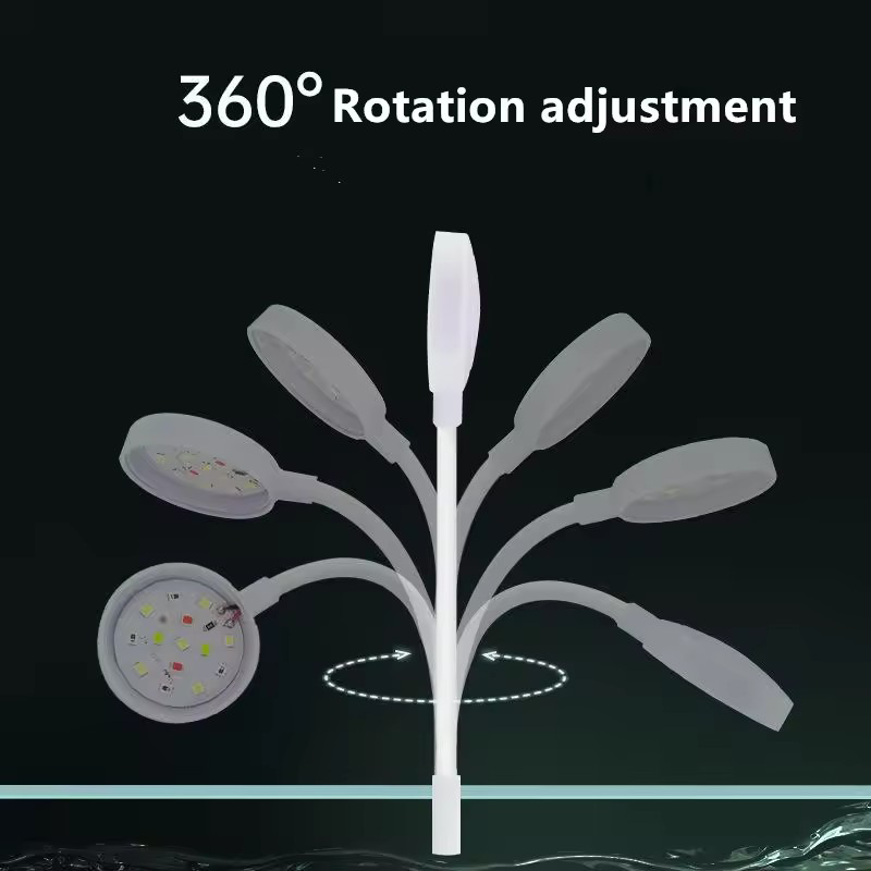USB LED水槽クリップランプ高透明度明るい補助照明ミニ水 - Aquarium Plant Vitamins のレビューと価格