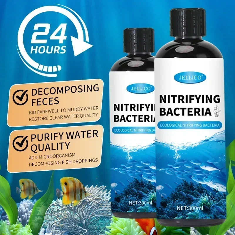 300 ミリリットル硝化細菌液体水槽浄水器水族館養魚医学用品 - Aquarium Plant Nutrients のレビューと価格
