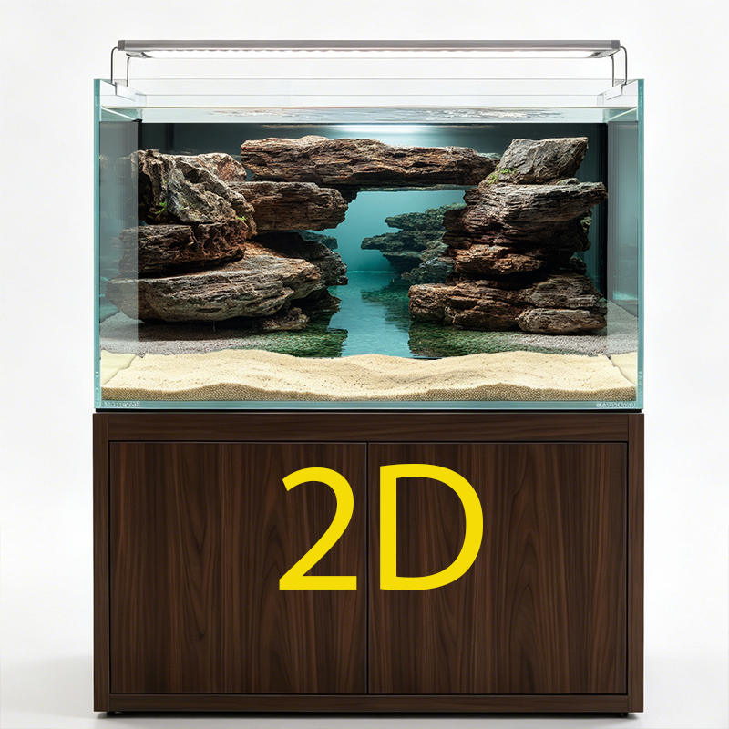 天然石層状アクアリウムロック景観装飾、積み重ね可能な白龍石、 - Aquascape Stone Seiryu のレビューと価格