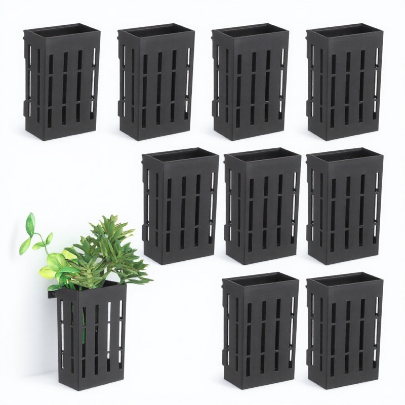 水槽用吊り下げプランター10個セット、溝付きプラスチック製水 - Aquarium For Planted Tank のレビューと価格